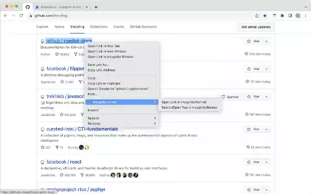 Incognito or not  from Chrome web store to be run with OffiDocs Chromium online Incognito or not  from Chrome web store to be run with OffiDocs Chromium online