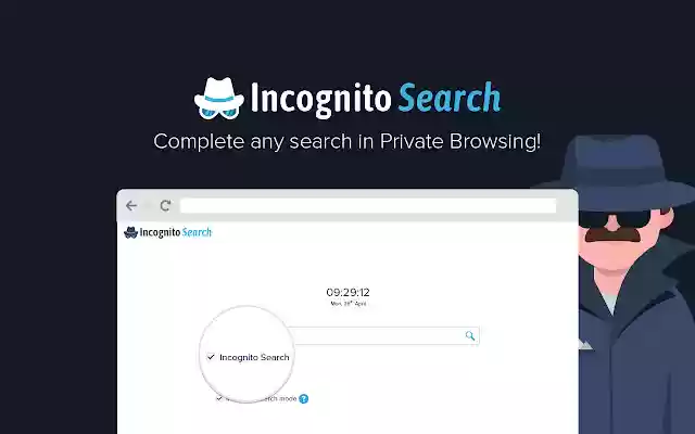 Incognito Search  from Chrome web store to be run with OffiDocs Chromium online