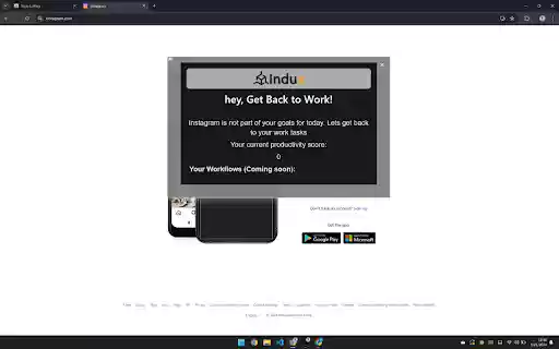 Indux  from Chrome web store to be run with OffiDocs Chromium online