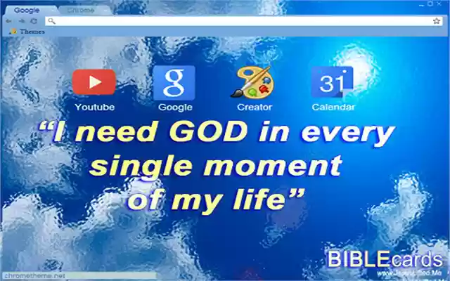 I need God in every single moment of my life  from Chrome web store to be run with OffiDocs Chromium online