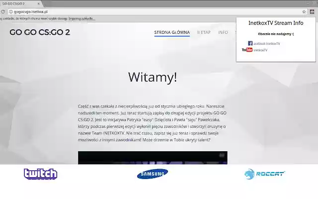 INETKOX Stream Info Subscription from Chrome web store to be run with OffiDocs Chromium online INETKOX Stream Info Subscription from Chrome web store to be run with OffiDocs Chromium online