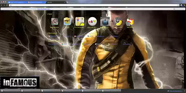 inFAMOUS Good Kharma  from Chrome web store to be run with OffiDocs Chromium online