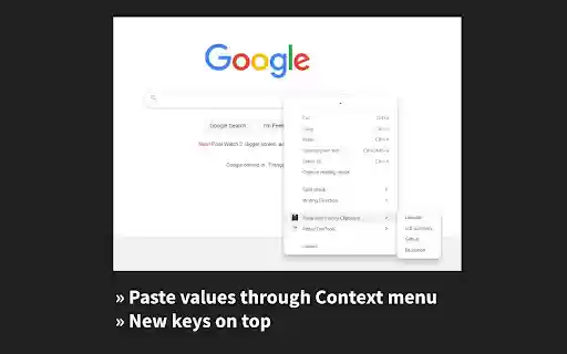Infinity Clipboard  from Chrome web store to be run with OffiDocs Chromium online