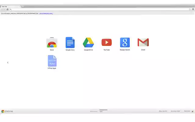 Infinty Apps  from Chrome web store to be run with OffiDocs Chromium online