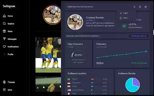 Influencer Hero  from Chrome web store to be run with OffiDocs Chromium online