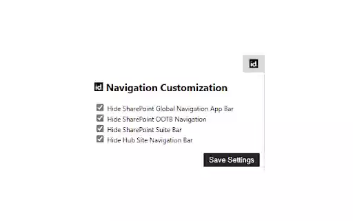 Infodash Navigation Control  from Chrome web store to be run with OffiDocs Chromium online