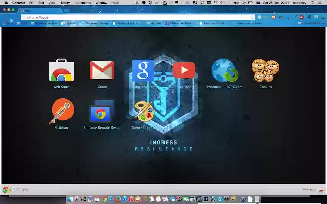 Ingress Resistance Theme from Chrome web store to be run with OffiDocs Chromium online Ingress Resistance Theme from Chrome web store to be run with OffiDocs Chromium online