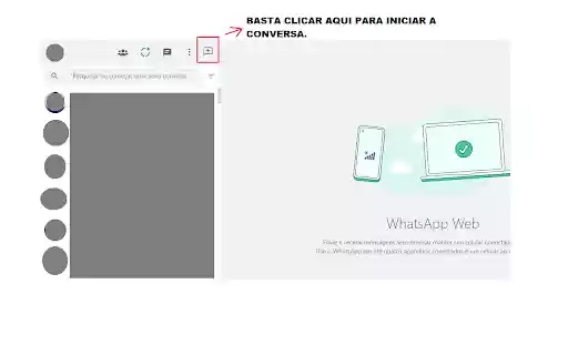 Iniciar conversa pelo Whatsapp WEB  from Chrome web store to be run with OffiDocs Chromium online