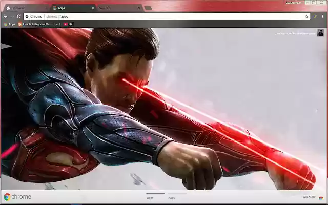 Injustice Superman Laser EyeSuper Hero  from Chrome web store to be run with OffiDocs Chromium online