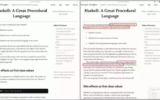 Innline Annotation  from Chrome web store to be run with OffiDocs Chromium online