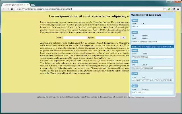 Input hidden Monitor from Chrome web store to be run with OffiDocs Chromium online Input hidden Monitor from Chrome web store to be run with OffiDocs Chromium online
