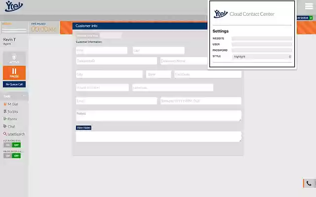 Insellerate Click2Call  from Chrome web store to be run with OffiDocs Chromium online