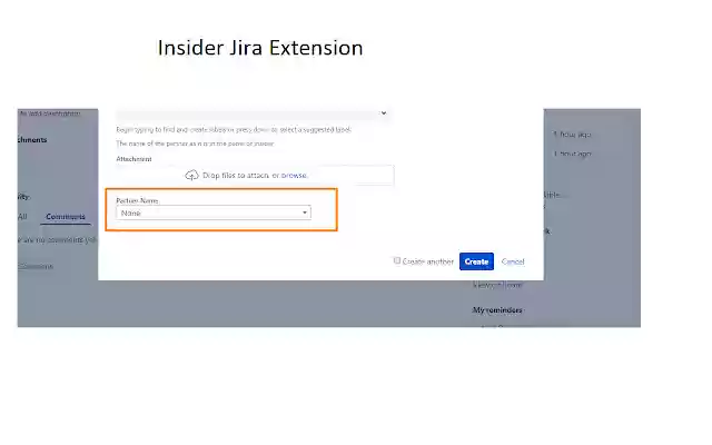Insider Jira Dropdown from Chrome web store to be run with OffiDocs Chromium online Insider Jira Dropdown from Chrome web store to be run with OffiDocs Chromium online