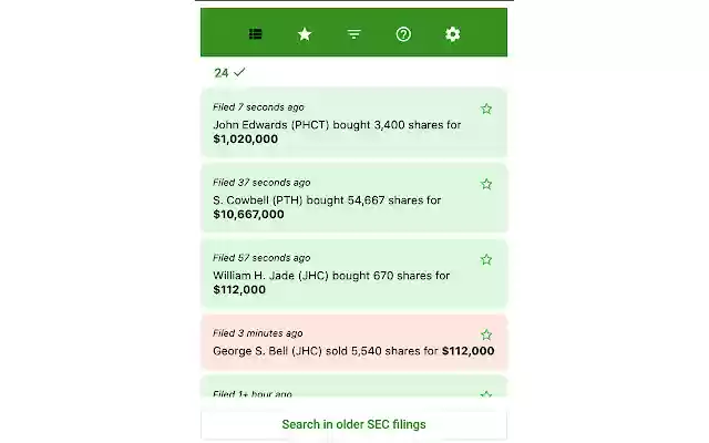 Insider Trading Alerts from Chrome web store to be run with OffiDocs Chromium online Insider Trading Alerts from Chrome web store to be run with OffiDocs Chromium online
