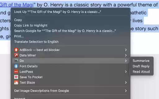 InsightInk  from Chrome web store to be run with OffiDocs Chromium online