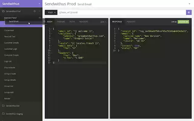 Insomnia REST Client  from Chrome web store to be run with OffiDocs Chromium online