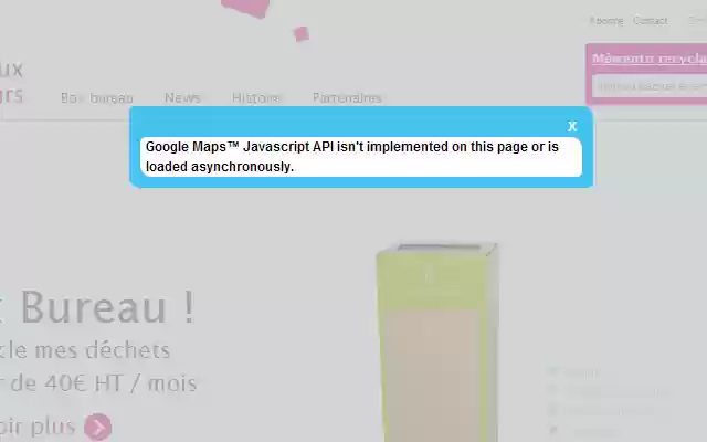 OffiDocs Chromium 온라인에서 실행하기 위해 Chrome 웹 스토어의 Google Maps JavaScript API 검사기
