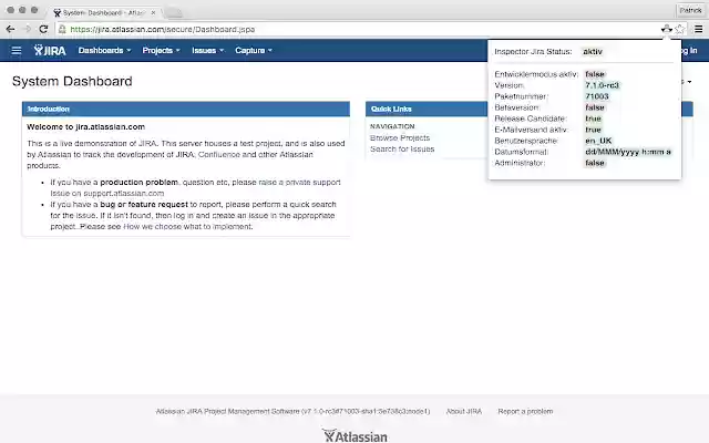 Inspector JIRA from Chrome web store to be run with OffiDocs Chromium online Inspector JIRA from Chrome web store to be run with OffiDocs Chromium online