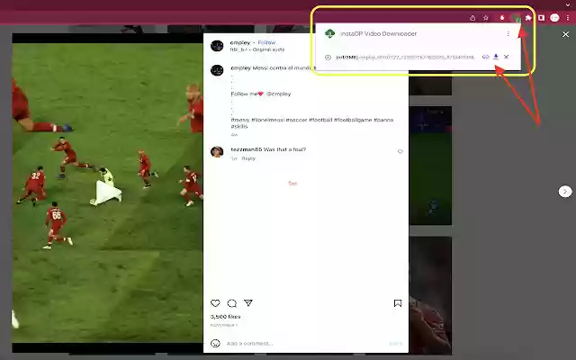 InstaDP Video Downloader from Chrome web store to be run with OffiDocs Chromium online InstaDP Video Downloader from Chrome web store to be run with OffiDocs Chromium online