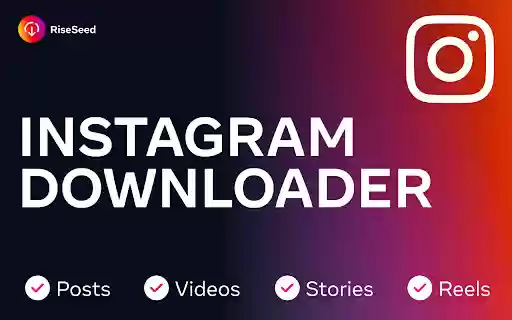 Instagram downloader RiseSeed from Chrome web store to be run with OffiDocs Chromium online Instagram downloader RiseSeed from Chrome web store to be run with OffiDocs Chromium online