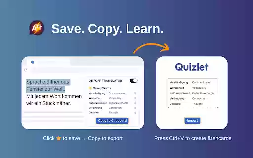 Instant Translator  from Chrome web store to be run with OffiDocs Chromium online