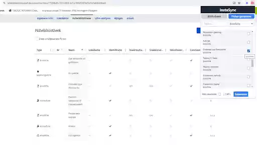 InstaSync  from Chrome web store to be run with OffiDocs Chromium online