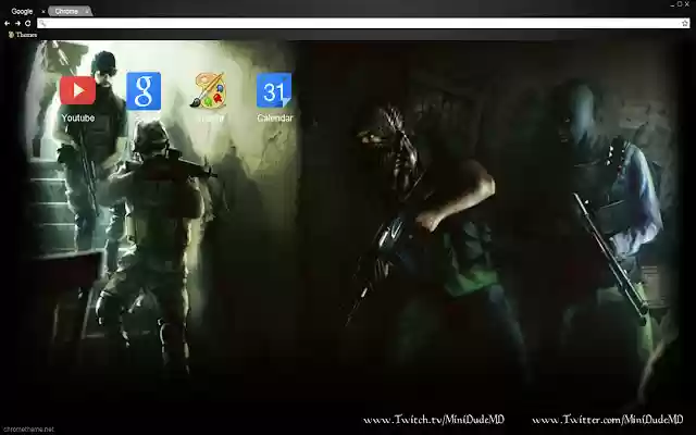 Insurgency Theme from Chrome web store to be run with OffiDocs Chromium online Insurgency Theme from Chrome web store to be run with OffiDocs Chromium online