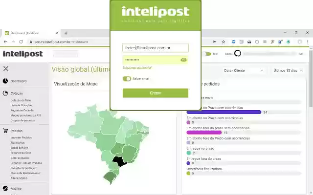 Intelipost: Conversor Amazon Marketplace  from Chrome web store to be run with OffiDocs Chromium online
