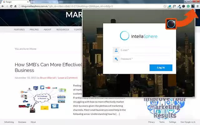 Chrome 网上商店的 IntellaSphere 将与 OffiDocs Chromium 在线一起运行