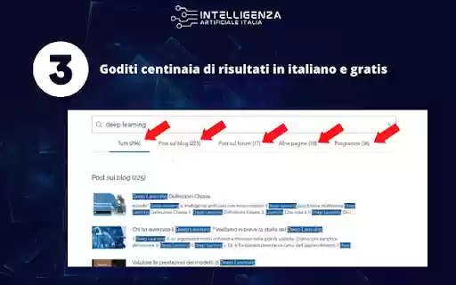 Intelligenza Artificiale Italia  from Chrome web store to be run with OffiDocs Chromium online