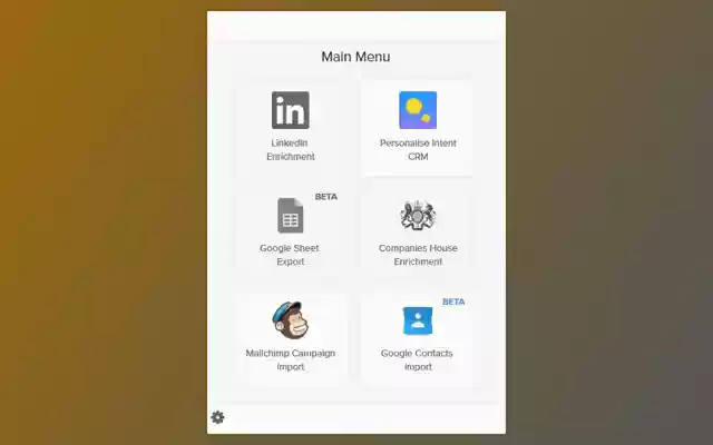 Intent CRM for Chrome from Chrome web store to be run with OffiDocs Chromium online Intent CRM for Chrome from Chrome web store to be run with OffiDocs Chromium online
