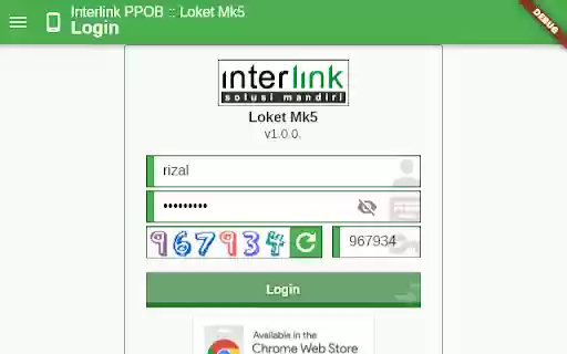 Interlink PPOB Addon MV3  from Chrome web store to be run with OffiDocs Chromium online