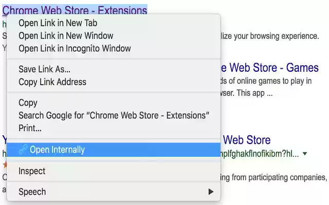 Internal mula sa Chrome web store na tatakbo sa OffiDocs Chromium online