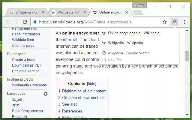Inter tab history from Chrome web store to be run with OffiDocs Chromium online Inter tab history from Chrome web store to be run with OffiDocs Chromium online