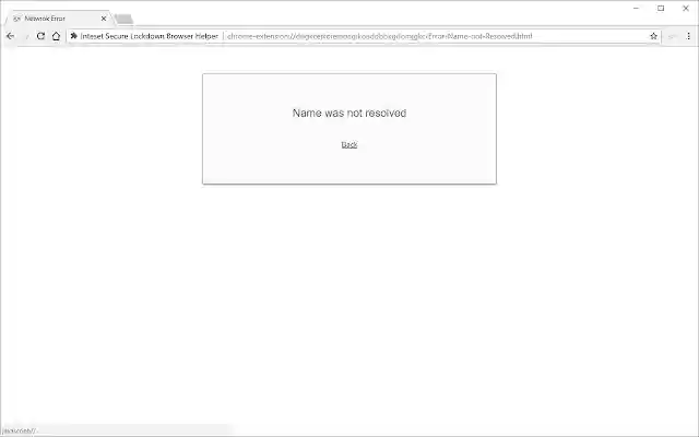 Inteset Secure Lockdown Browser Helper  from Chrome web store to be run with OffiDocs Chromium online