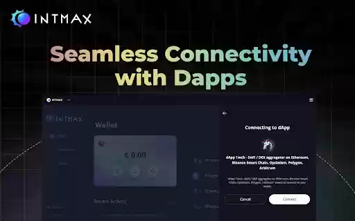 INTMAX Wallet  from Chrome web store to be run with OffiDocs Chromium online
