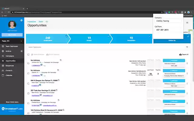 InvestorFuse  from Chrome web store to be run with OffiDocs Chromium online