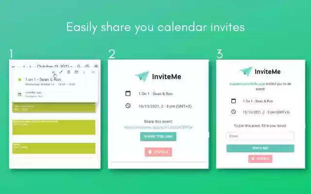 InviteMe.App from Chrome web store to be run with OffiDocs Chromium online InviteMe.App from Chrome web store to be run with OffiDocs Chromium online