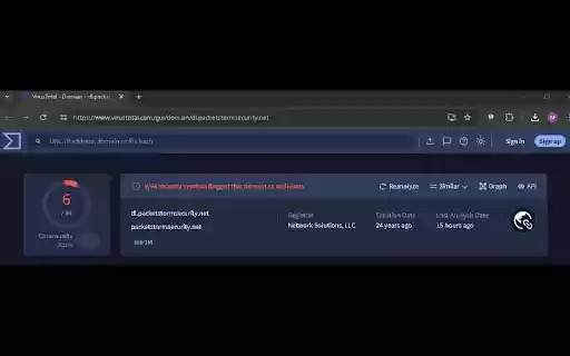 IOC Quick Check  from Chrome web store to be run with OffiDocs Chromium online