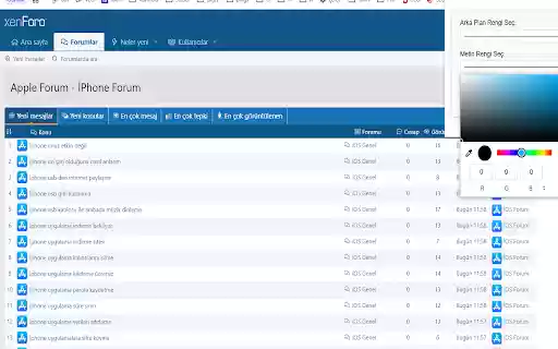 IOS Forum  from Chrome web store to be run with OffiDocs Chromium online