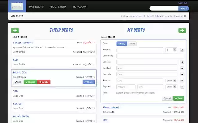 IOUTool  from Chrome web store to be run with OffiDocs Chromium online