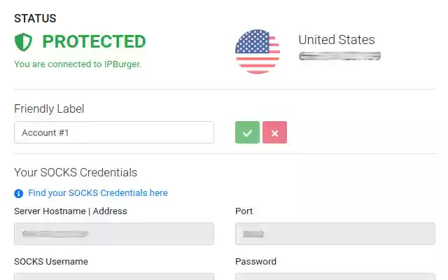 IPBurger Proxy  VPN  from Chrome web store to be run with OffiDocs Chromium online
