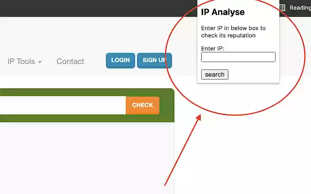 IP Check from Chrome web store to be run with OffiDocs Chromium online IP Check from Chrome web store to be run with OffiDocs Chromium online