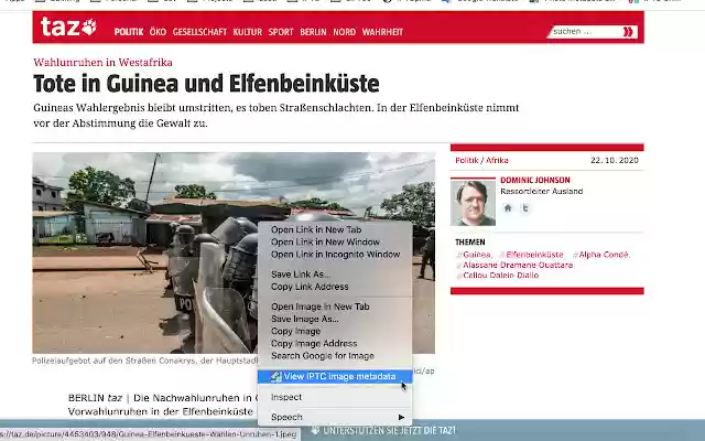 IPTC Photo Metadata inspector from Chrome web store to be run with OffiDocs Chromium online IPTC Photo Metadata inspector from Chrome web store to be run with OffiDocs Chromium online