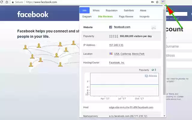 IP Whois Flags Chrome Websites Rating from Chrome web store to be run with OffiDocs Chromium online IP Whois Flags Chrome Websites Rating from Chrome web store to be run with OffiDocs Chromium online