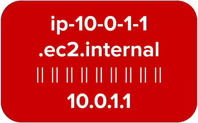 ip x x x x.ec2.internal to IPs  from Chrome web store to be run with OffiDocs Chromium online