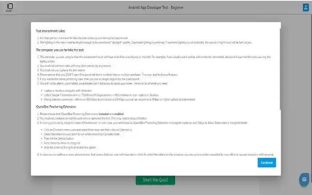 iQuestBee Proctoring from Chrome web store to be run with OffiDocs Chromium online iQuestBee Proctoring from Chrome web store to be run with OffiDocs Chromium online