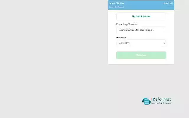 iReformat  from Chrome web store to be run with OffiDocs Chromium online