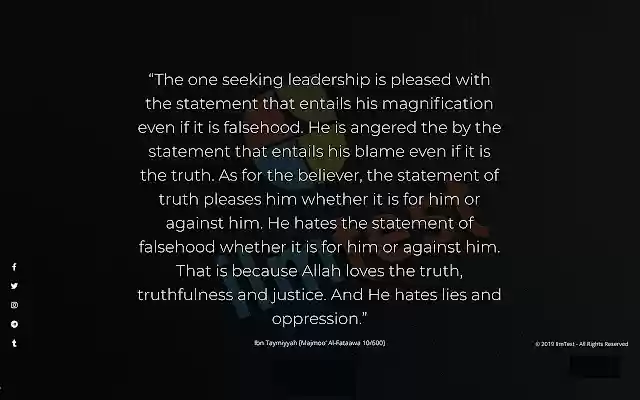 Islamic Quotes  from Chrome web store to be run with OffiDocs Chromium online