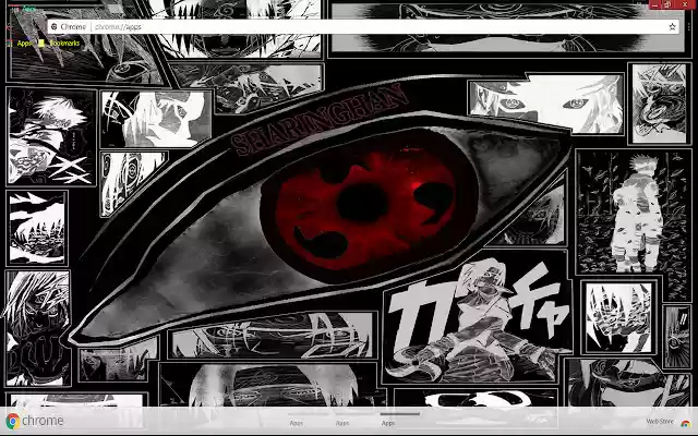 Itachi Uchiha Naruto  from Chrome web store to be run with OffiDocs Chromium online